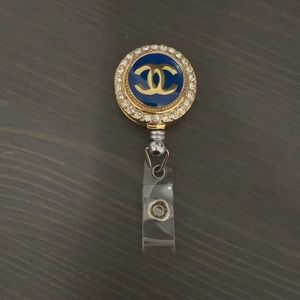 New Chanel badge holder